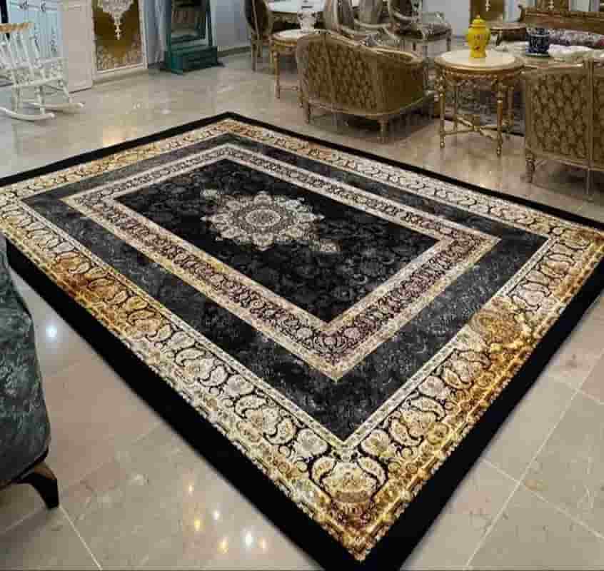 روفرشی مخمل مشکی با جلوه لوکس و مدرن