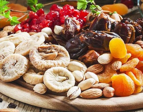 مخلوط میوه‌ های خشک‌ شده ممتاز