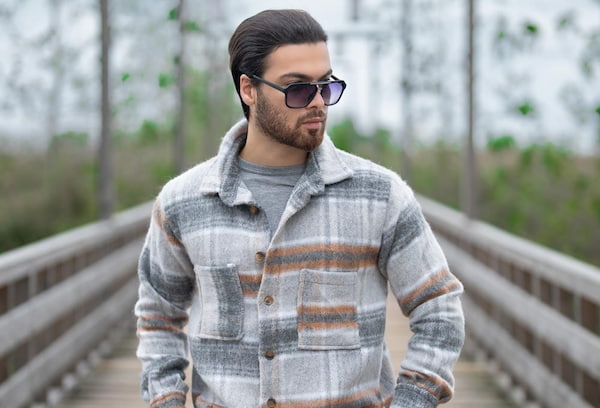 پیراهن مردانه ضخیم با کیفیت عالی مناسب استایل روزمره