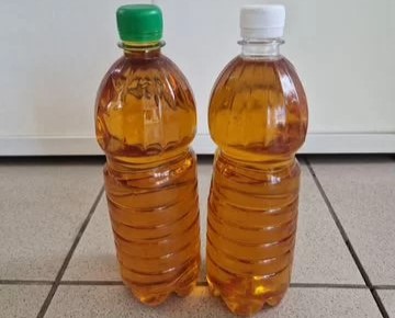 سرکه انگور یک لیتری در بسته‌ بندی استاندارد