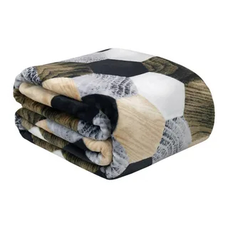 تصویر 3 از پتو مسافرتی خشتی با طرح سنتی