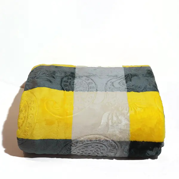 تصویر 2 از پتو مسافرتی زرد روشن جذاب