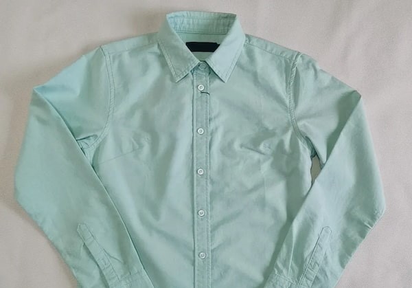 پیراهن مردانه فیروزه ای خوش فرم با پارچه با کیفیت
