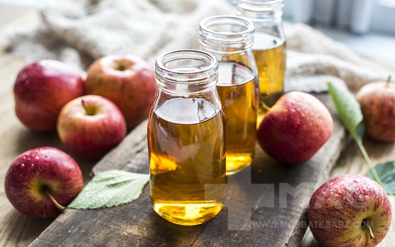 تصویر 2 از سرکه سیب جوشیده در بطری‌ های مختلف