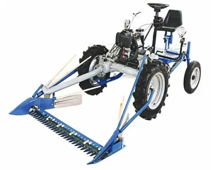 دروگر گندم پشت تراکتوری برای برداشت دقیق و سریع محصول