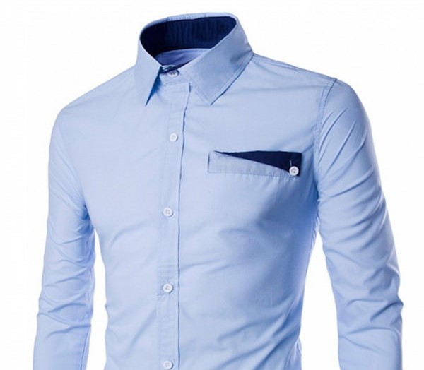 پیراهن مردانه فرانسوی مدل جدید مناسب مهمانی و محل کار