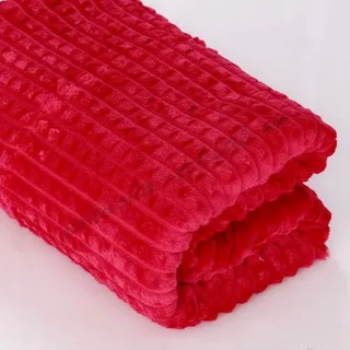 تصویر 1 از پتو مسافرتی زرشکی با کیفیت بالا