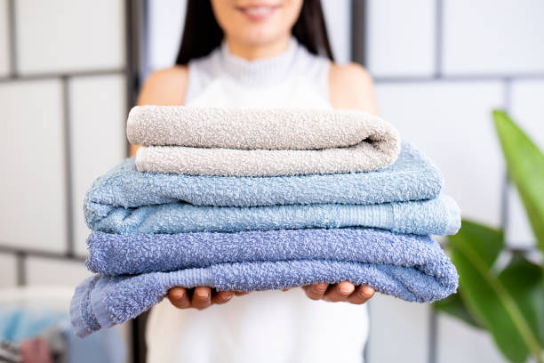 تصویر 3 از حوله حمام ابریشمی مناسب پوست حساس