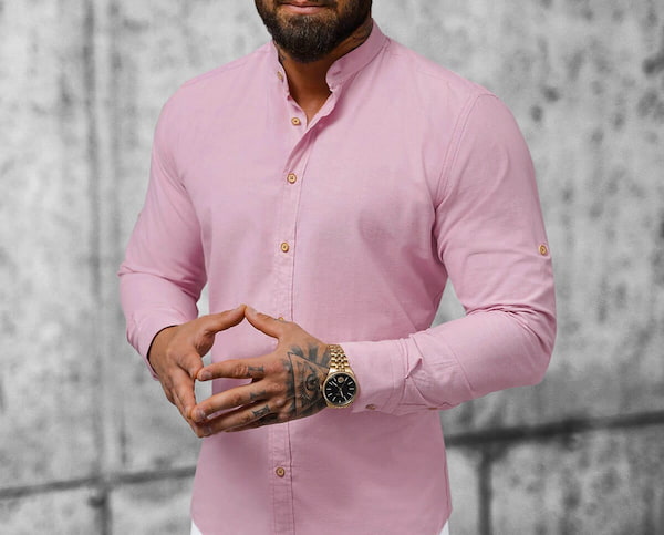 پیراهن مردانه صورتی اسپرت و رسمی برای همه مناسبت‌ ها