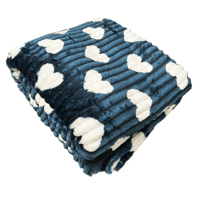 تصویر 2 از پتو کرکره ای قلبی فانتزی شیک