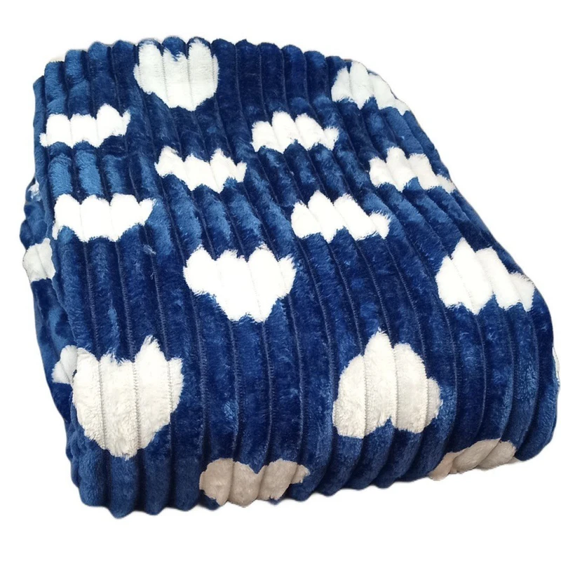 تصویر 3 از پتو کرکره‌ ای قلبی یک نفره نرم راحت