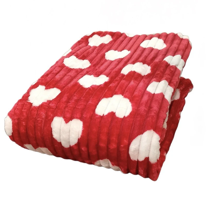 پتو مسافرتی کرکره ای قلبی دو نفره