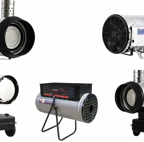 جت هیتر اگزوز دار با راندمان بالا و کارایی مطمئن