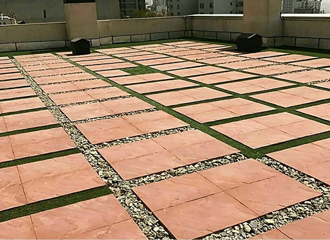 تصویر 3 از قیمت خرید موزاییک پلیمری رنگ قرمز ۴۰ × ۴۰ با کیفیت اصفهان