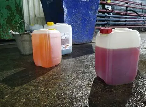 تصویر 1 از مایع ظرفشویی ۲۰ لیتری شفاف کننده