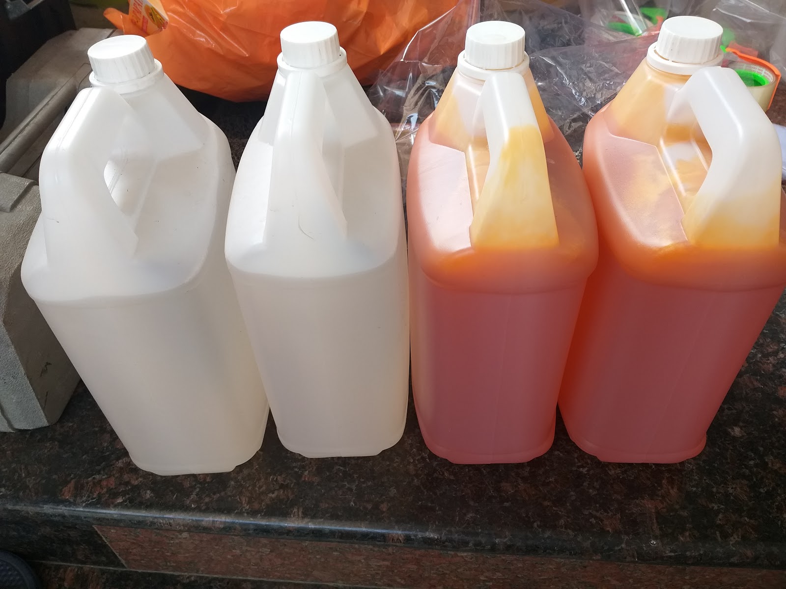 مایع ظرفشویی 4 لیتری چربی بر قوی