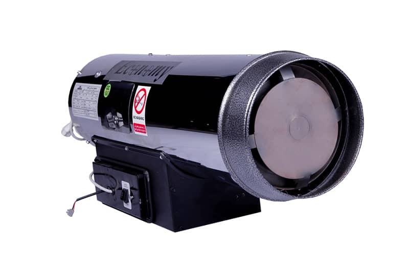 تصویر 3 از هیتر صنعتی پر قدرت با سیستم اگزوز ایمن