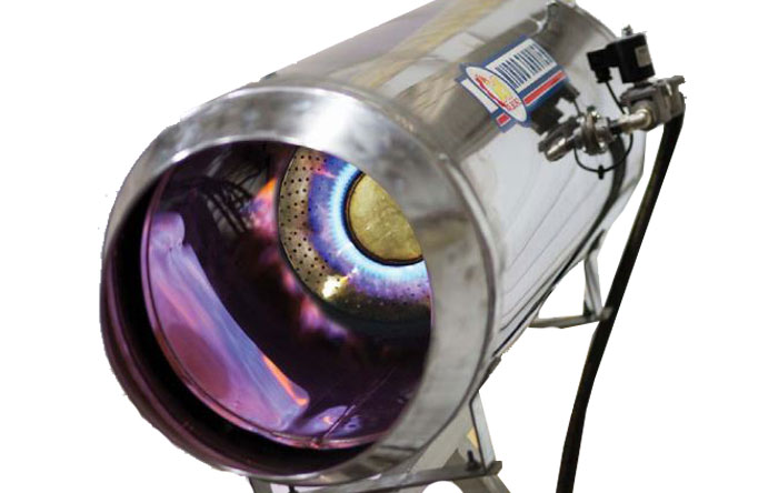 تصویر 4 از هیتر صنعتی پر قدرت با سیستم اگزوز ایمن