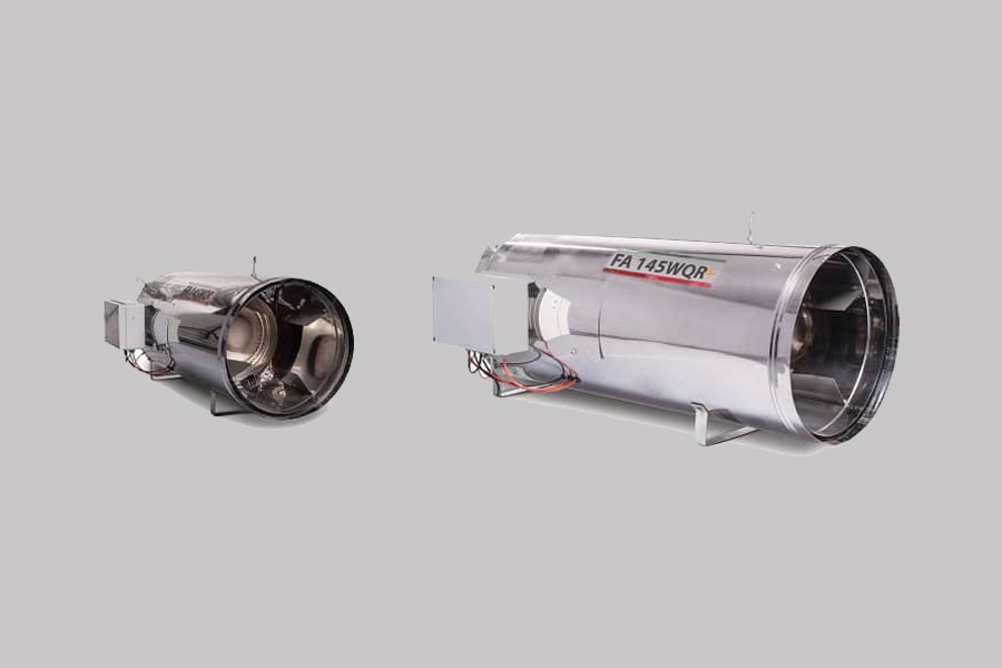 تصویر 5 از هیتر صنعتی پر قدرت با سیستم اگزوز ایمن