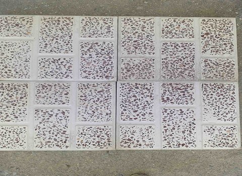 تصویر 4 از خرید بهترین و ارزان ترین موزاییک پرسی حیاطی با قیمت عمده