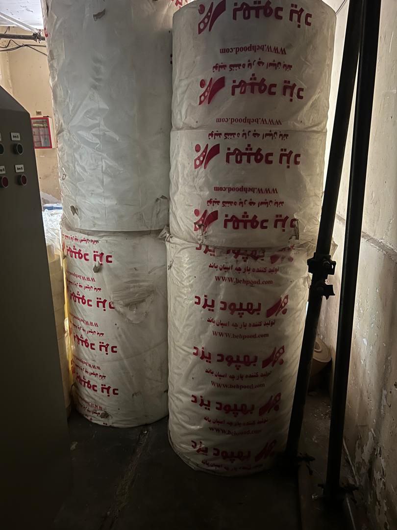 تصویر 1 از تولید پارچه بی بافت اسپان باند در عرض و گرماژ های مختلف