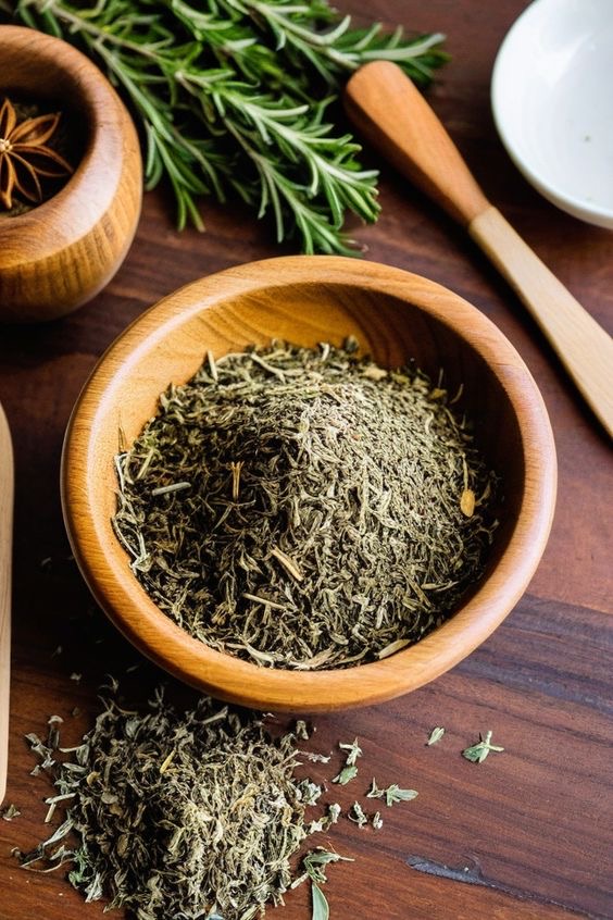 تصویر 1 از سبزی خشک ریحان خوش‌ طعم مناسب انواع غذاها و دمنوش‌ ها