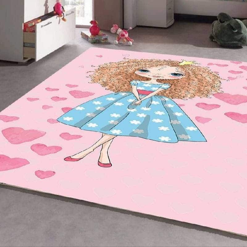 روفرشی اتاق کودک دخترانه با طراحی شاد + خاص