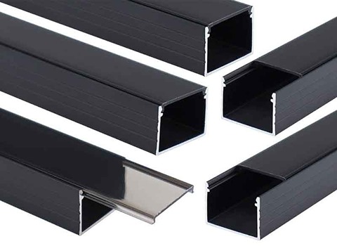 تصویر 5 از قیمت پروفیل آلومینیوم مشکی + خرید باورنکردنی