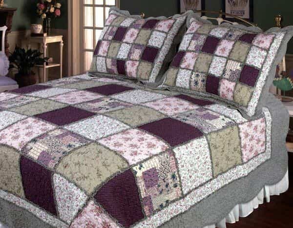 رو تختی چهل تکه یک نفره و دو نفره با پارچه نرم و لطیف