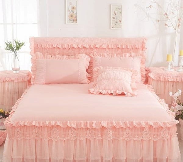 تصویر 2 از رو تختی چین دار کلاسیک با دوخت حرفه‌ ای و بادوام