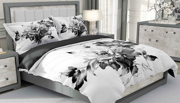 تصویر 4 از رو تختی دو نفره مخمل و ساتن با طرح فانتزی و جذاب