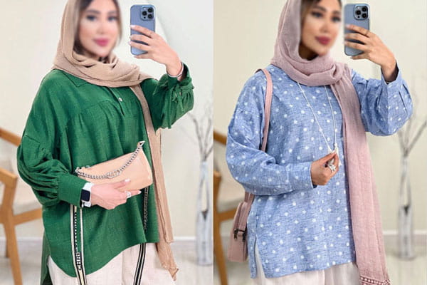 تصویر 5 از قیمت شومیز زنانه مجلسی با کیفیت ارزان + خرید عمده