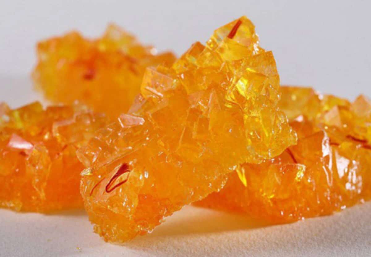 تصویر 5 از قیمت نبات زعفرانی با کیفیت ارزان + خرید عمده