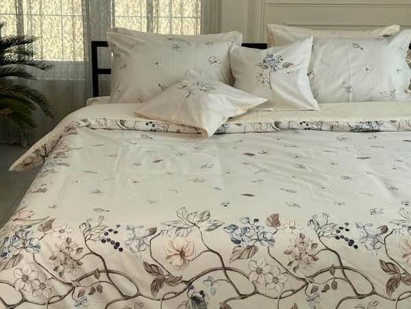 تصویر 3 از رو تختی حریر لوکس برای سرویس خواب مدرن