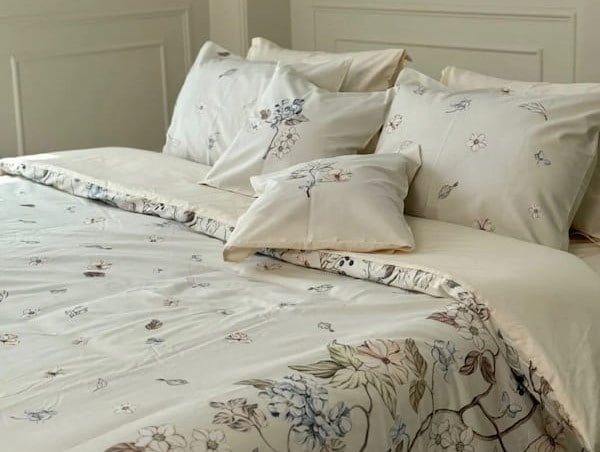 تصویر 4 از رو تختی حریر لوکس برای سرویس خواب مدرن