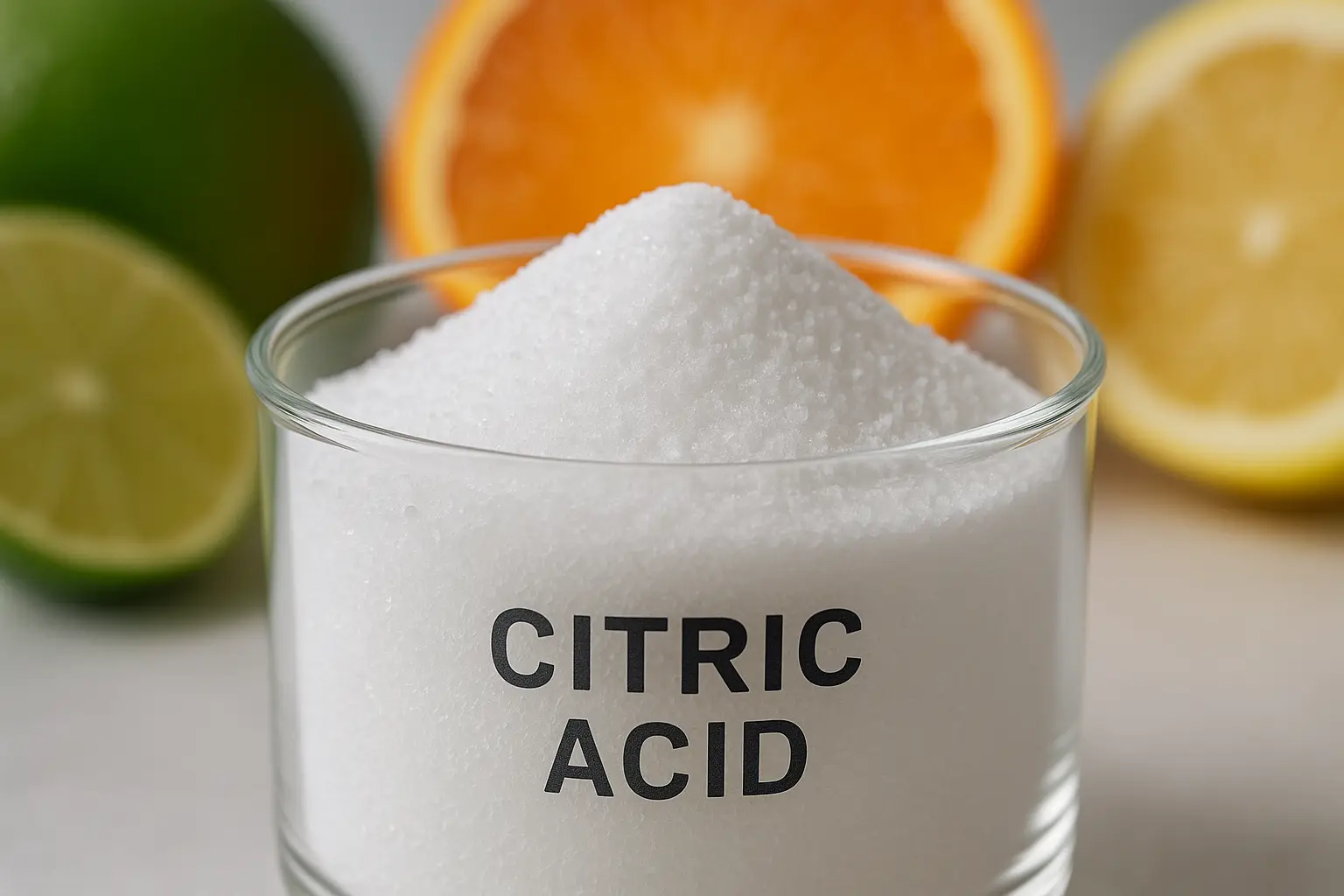 تصویر 1 از اسید سیتریک کریستالی + به صورت بسته بندی