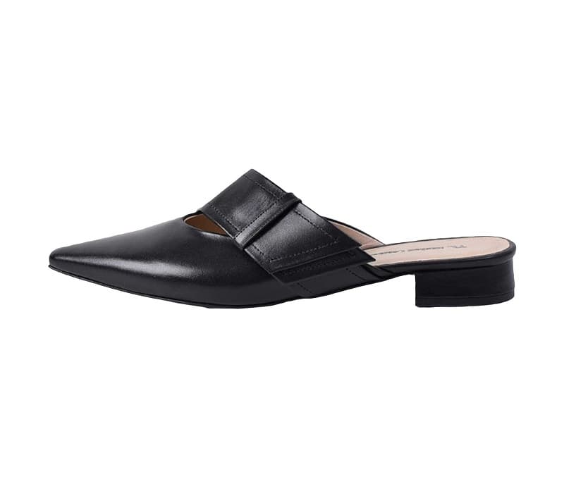 تصویر 2 از صندل زنانه چرم طبیعی با زیره مقاوم