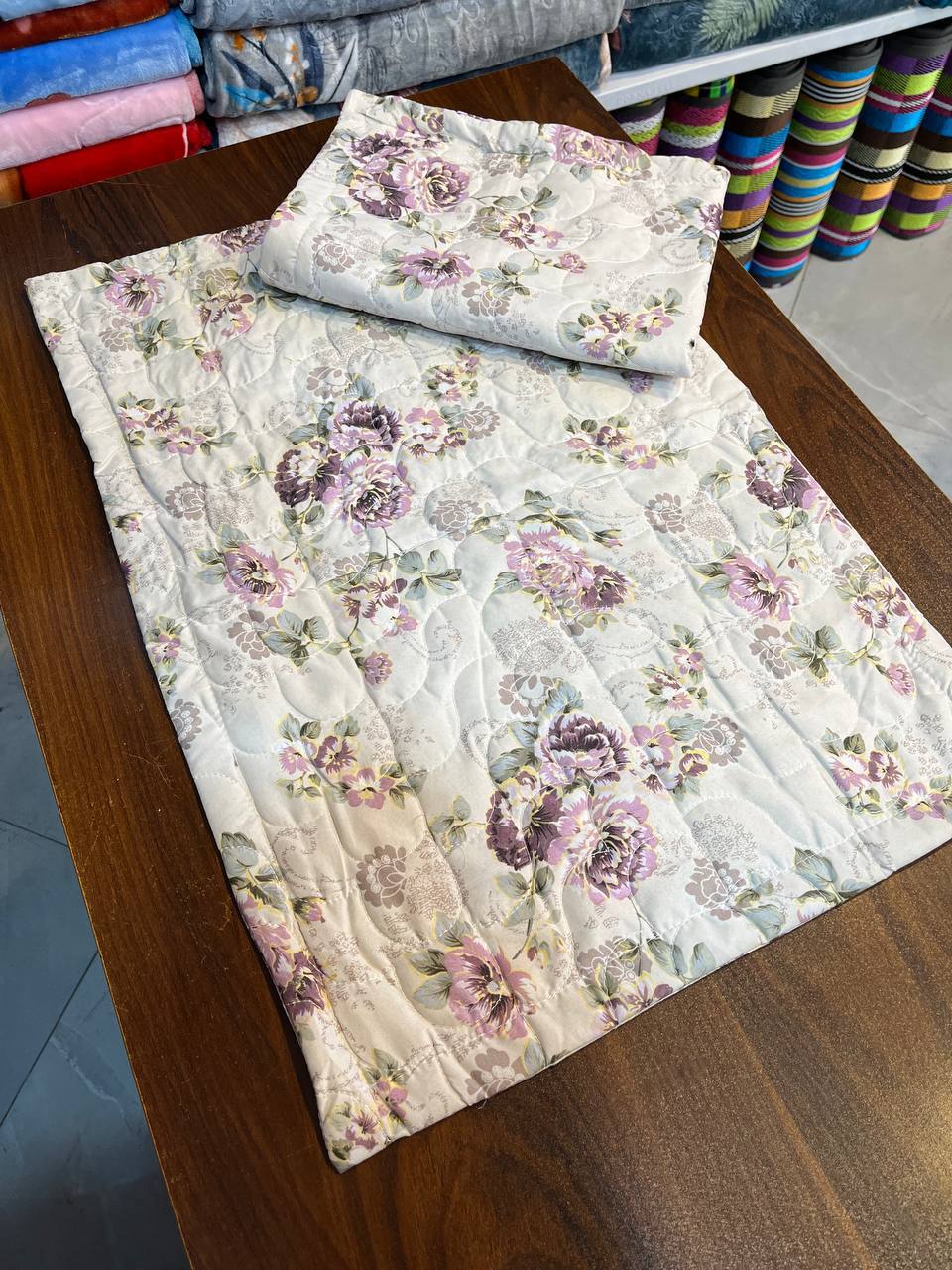 پخش عمده و تامین مستقیم روبالشتی نخی پنبه بافت لبه دار