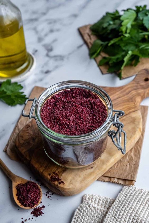 تصویر 3 از سماق تازه پودر شده مناسب کباب و انواع غذاهای ایرانی