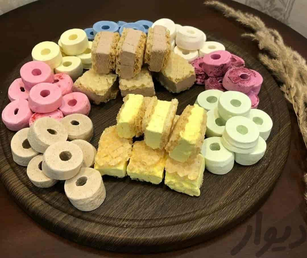 بستنی خشک مخلوط با طعم های پایه + ممتاز