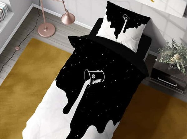 تصویر 4 از رو تختی مشکی دو نفره با دوخت محکم