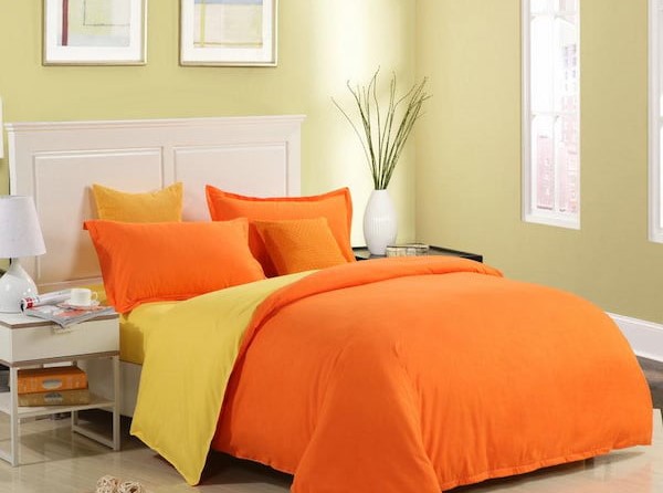 تصویر 2 از رو تختی نارنجی مدرن با طراحی مینیمال