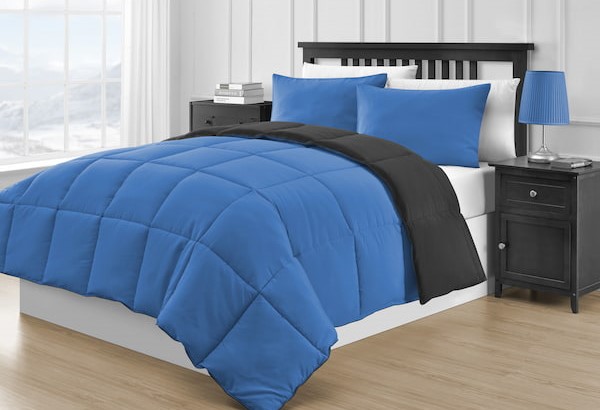 تصویر 3 از رو تختی آبی دو نفره پنبه‌ ای ضد حساسیت