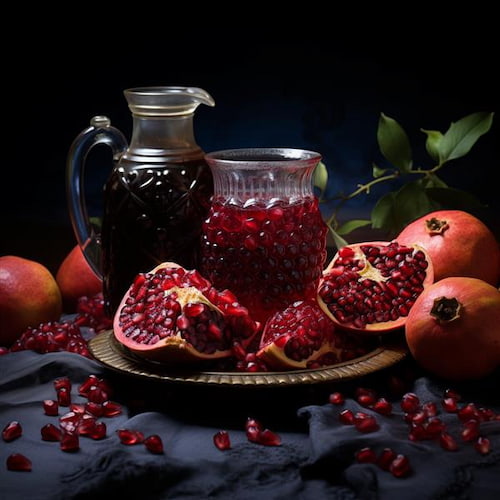 انار یاقوتی شهرضا + تازه و خوش‌ دانه