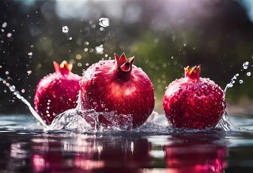 انار یاقوتی شهرضا + کیفیت باغی و کاملاً ارگانیک