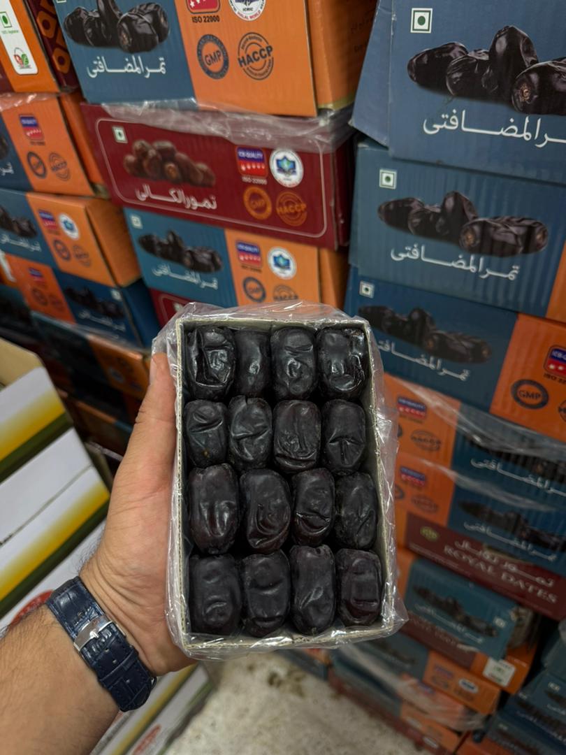 خرما مضافتی بم نیم کیلویی درجه 1 + صادرات به کشور ترکمنستان اوزبکستان و قزاقستان