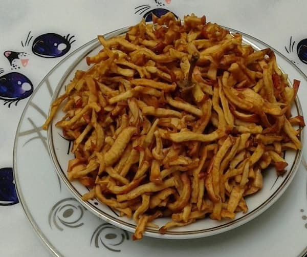 تصویر 3 از سیب خشک خلالی ترد و خوش طعم با بسته بندی با کیفیت