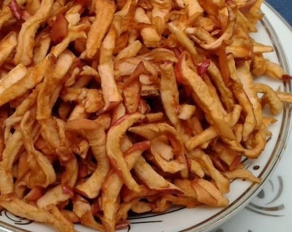 تصویر 4 از سیب خشک خلالی ترد و خوش طعم با بسته بندی با کیفیت