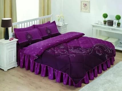 تصویر 5 از خرید ویژه و عمده روتختی مخمل ترک یک و دو نفره