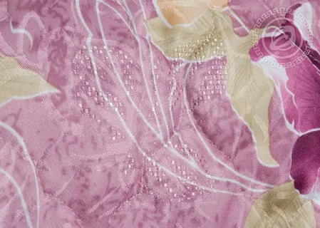 تصویر 3 از پتو مسافرتی گل صورتی طرح گل